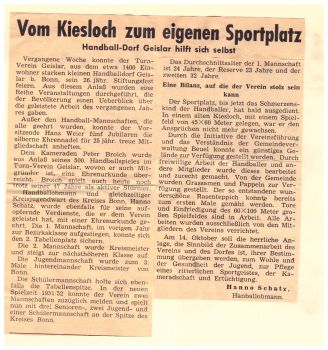 1951 Einweihung Sportplatz Presse01